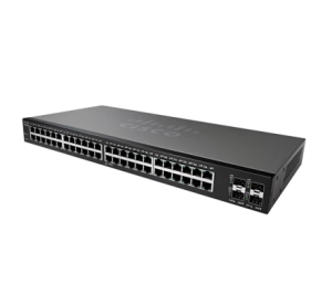 思科（CISCO）交换机 48口千兆智能网管 SG220-52-K9-CN 全千兆企业级交换机